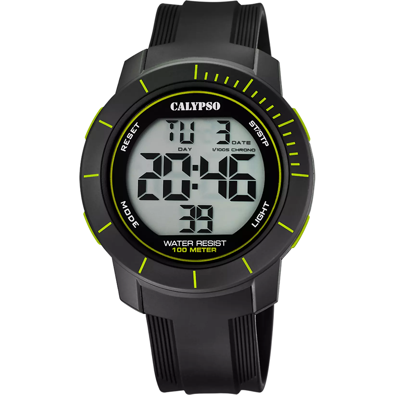 CALYPSO - OROLOGIO  SPLASH COLOR K5839/1 CINTURINO IN GOMMA NERA