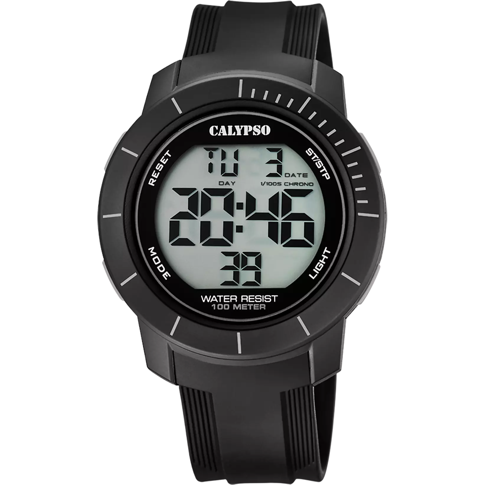 CALYPSO - OROLOGIO SPLASH COLOUR K5839/4 CINTURINO IN GOMMA NERA