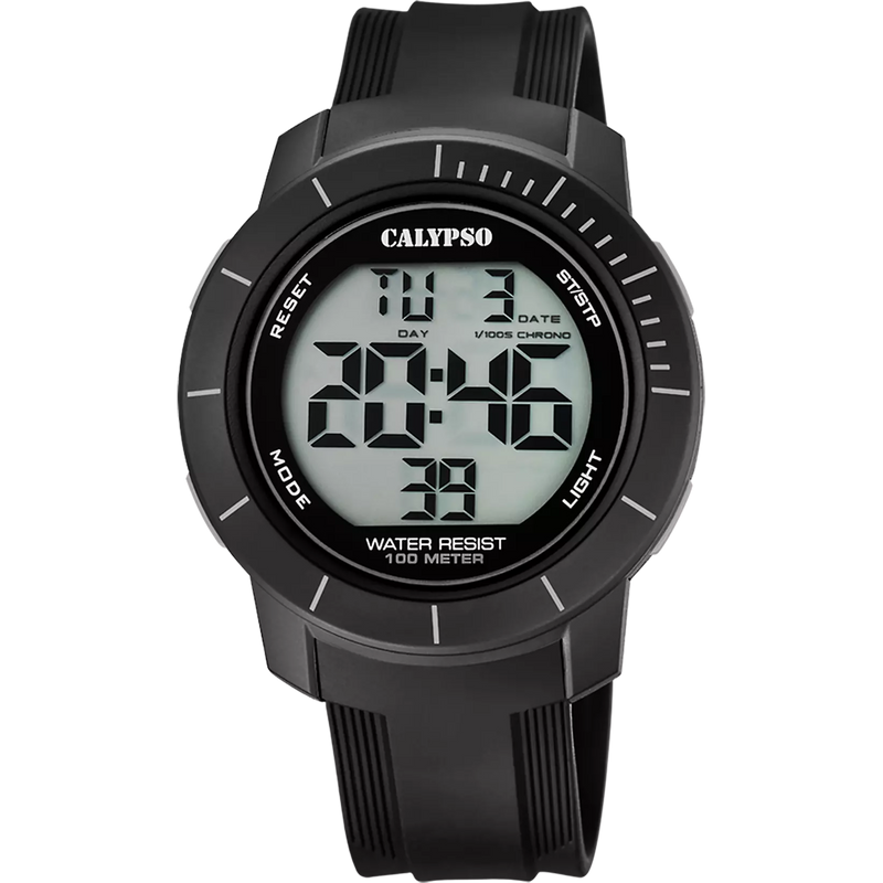 CALYPSO - OROLOGIO SPLASH COLOUR K5839/4 CINTURINO IN GOMMA NERA