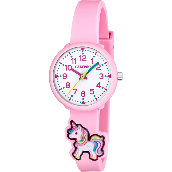 OROLOGIO CALYPSO K5844/2 ROSA CINGHIA GOMMA