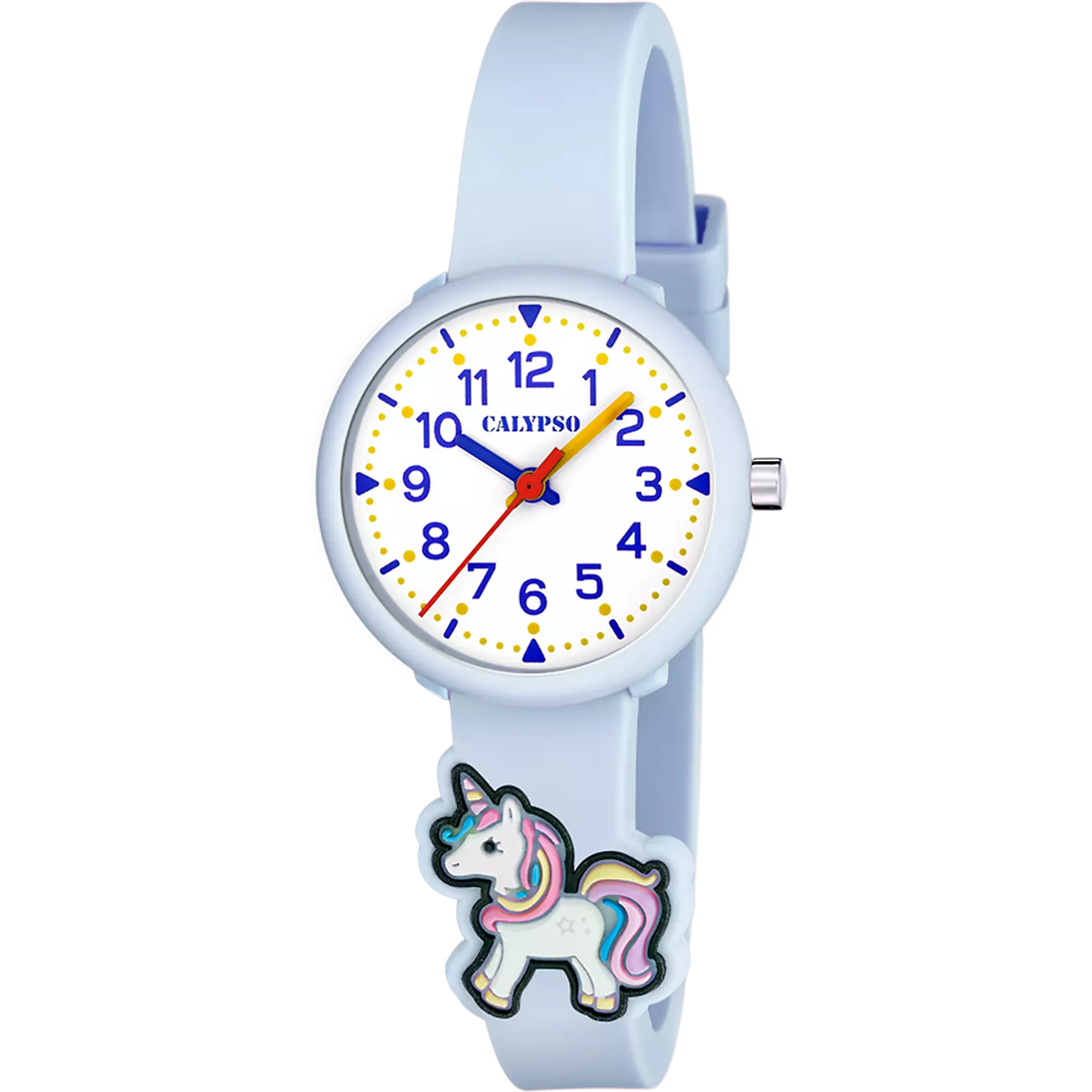 CALYPSO - OROLOGIO  K5844/3 AZZURO CINGHIA GOMMA