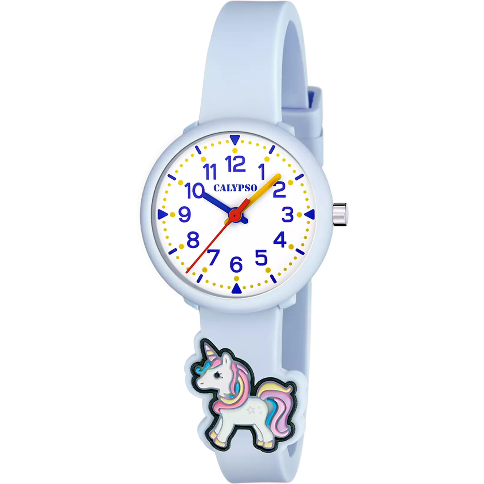 CALYPSO - OROLOGIO  K5844/3 AZZURO CINGHIA GOMMA
