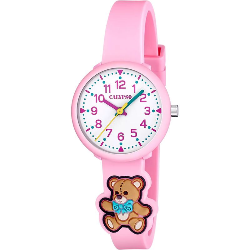 CALYPSO - OROLOGIO  K5844/5 ROSA CINGHIA GOMMA
