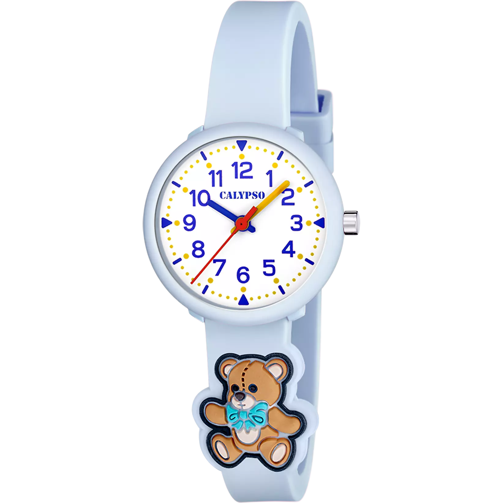 CALYPSO - OROLOGIO  K5844/6 AZZURO CINGHIA GOMMA