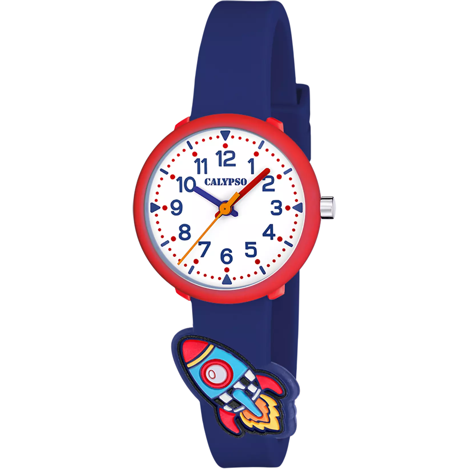 CALYPSO - OROLOGIO  K5845/2 BLANCO CINGHIA GOMMA