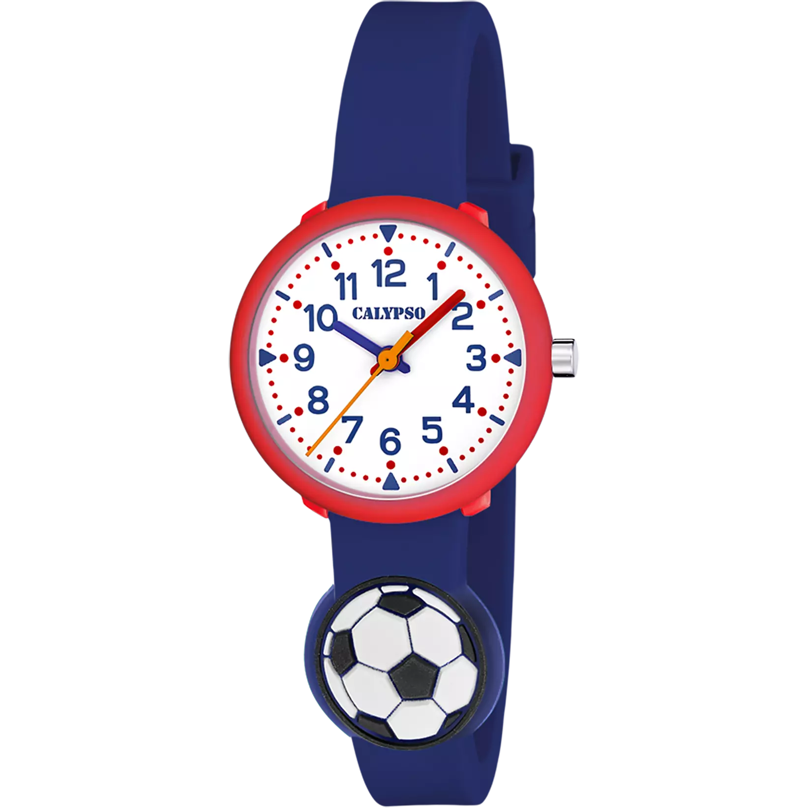 CALYPSO - OROLOGIO  K5845/6 BLANCO CINGHIA GOMMA