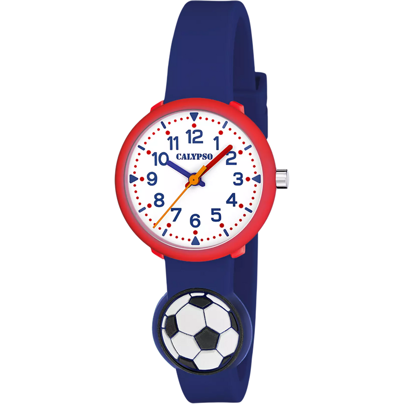 CALYPSO - OROLOGIO  K5845/6 BLANCO CINGHIA GOMMA