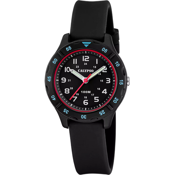 CALYPSO  - OROLOGIO JUNIOR COLLECTION K5847/4 NERO