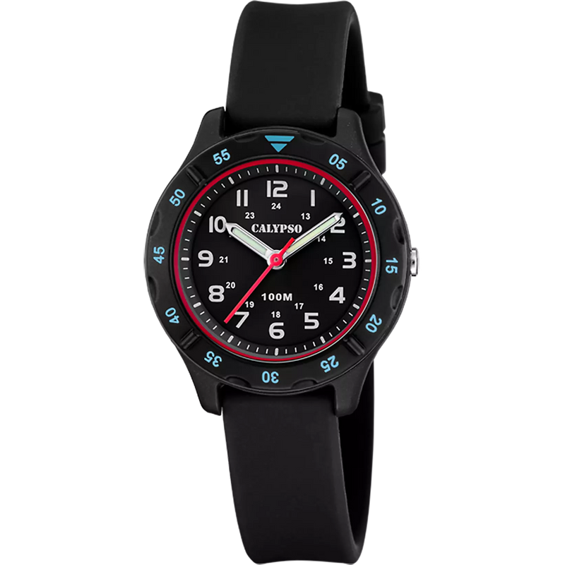 CALYPSO  - OROLOGIO JUNIOR COLLECTION K5847/4 NERO