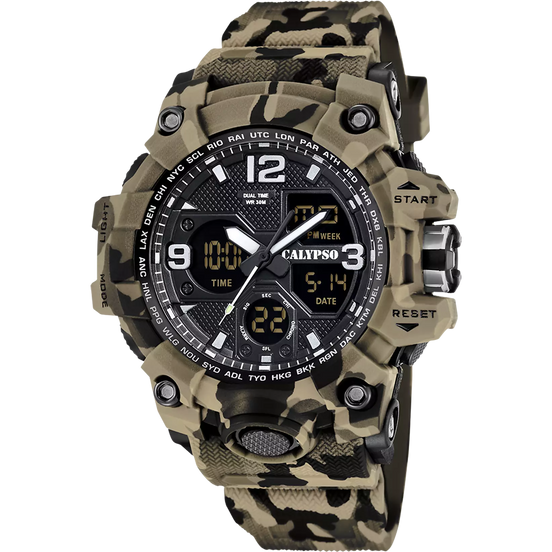 CALYPSO - OROLOGIO K5855/1 MARRONE UOMO