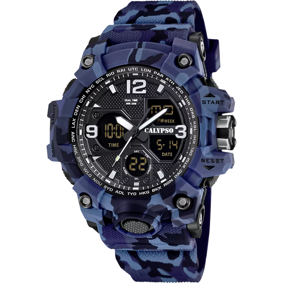 CALYPSO - OROLOGIO  K5855/2 AZZURO