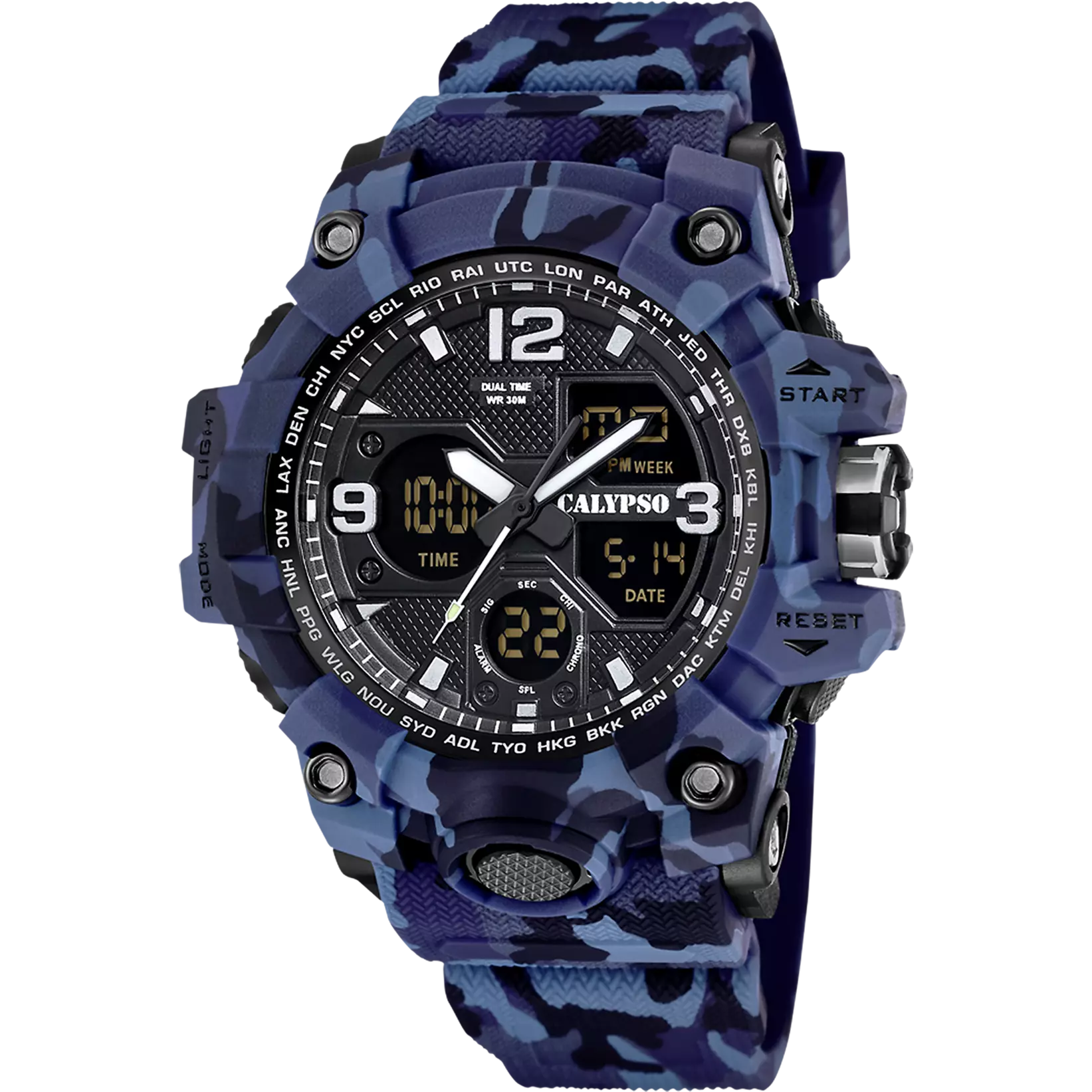 CALYPSO - OROLOGIO  K5855/2 AZZURO