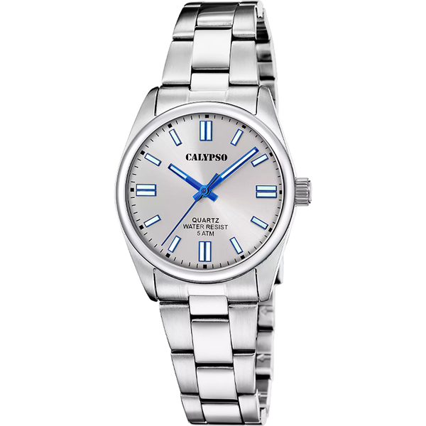 Calypso Orologio Digitale Unisex K5799/2 – Cinturino Arancione, Cassa 40mm, Impermeabile 10 Bar