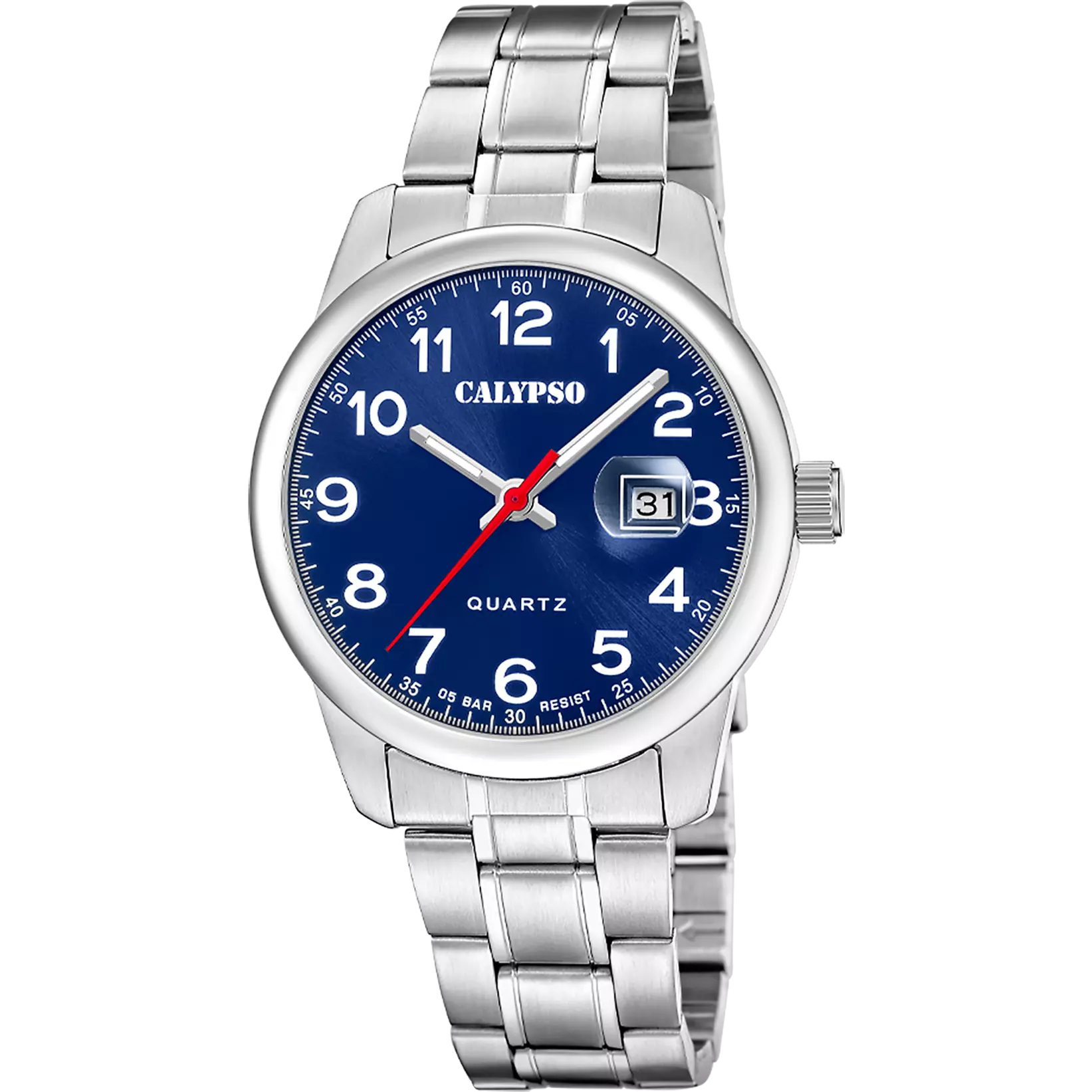 CALYPSO - OROLOGIO  K5872/4 AZZURO