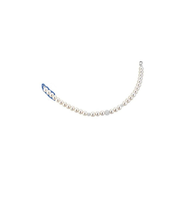 Kioto Bracciale Perle e Oro Bianco 18 kt 241B