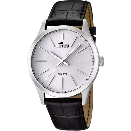 LOTUS - OROLOGIO  MINIMALIST 15961/1 BLANCO, CINTURINO IN PELLE