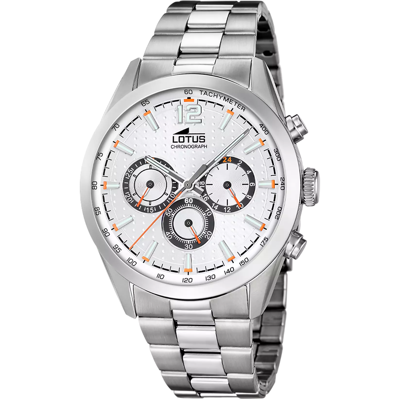 LOTUS - OROLOGIO 18152/A SILVER CINGHIA ACCIAIO INOSSIDABILE 316L
