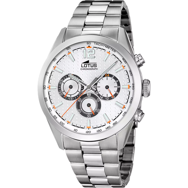 LOTUS - OROLOGIO 18152/A SILVER CINGHIA ACCIAIO INOSSIDABILE 316L