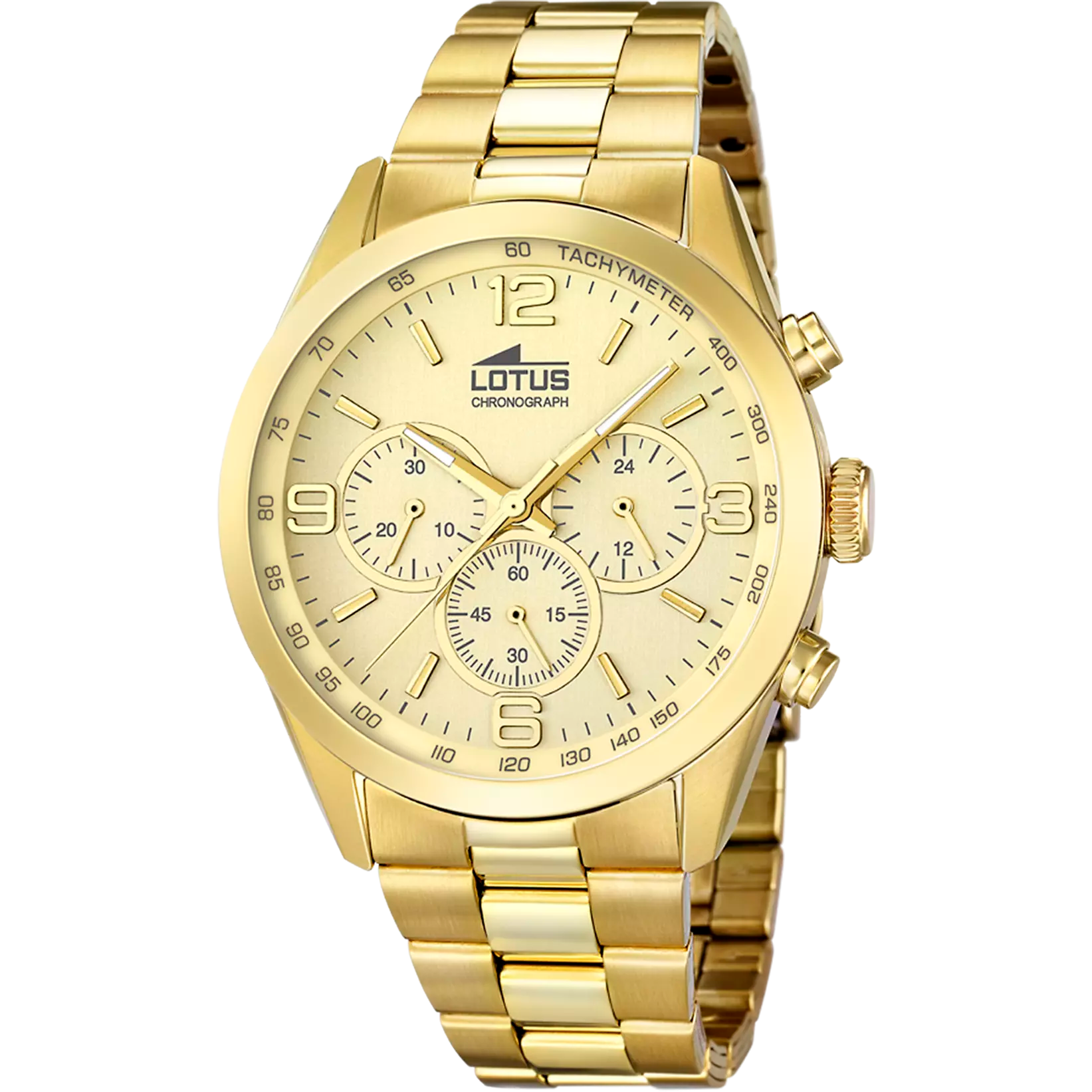OROLOGIO LOTUS MINIMALIST 18153/2 CHAMPAGNE BRACCIALE IN ACIAIO, UOMO