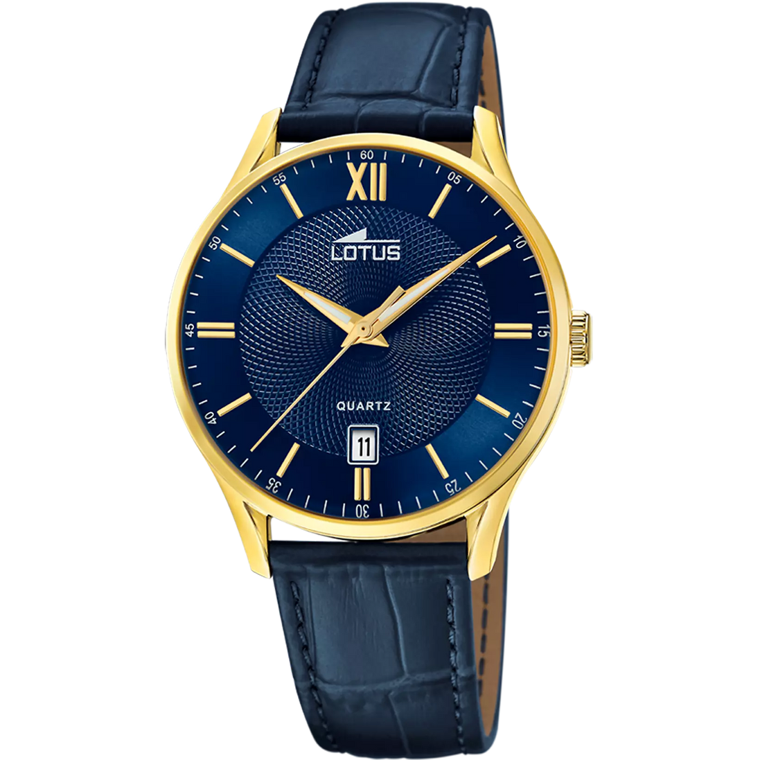 OROLOGIO LOTUS 18403/H AZZURO CINGHIA PELLE, UOMO