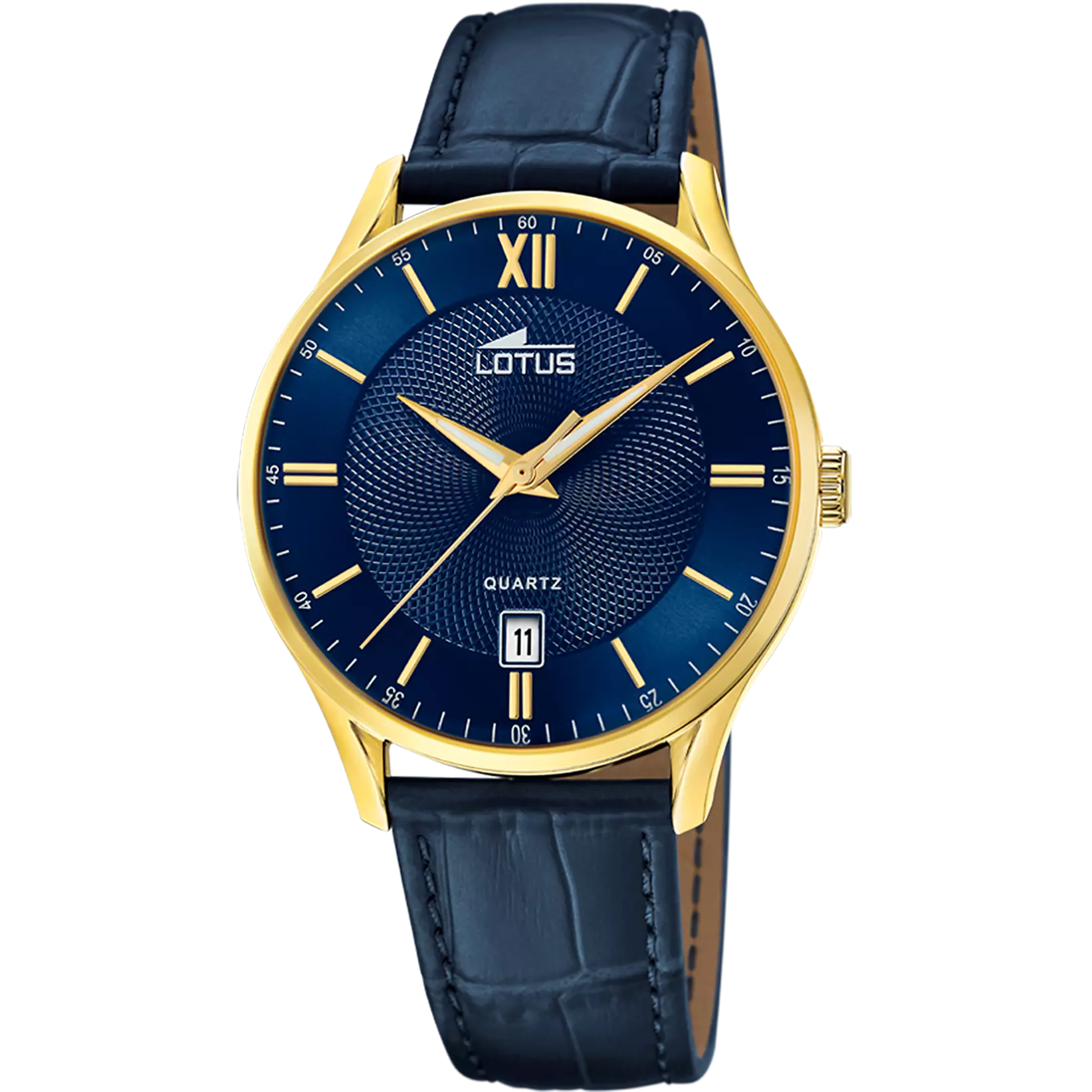 OROLOGIO LOTUS 18403/H AZZURO CINGHIA PELLE, UOMO