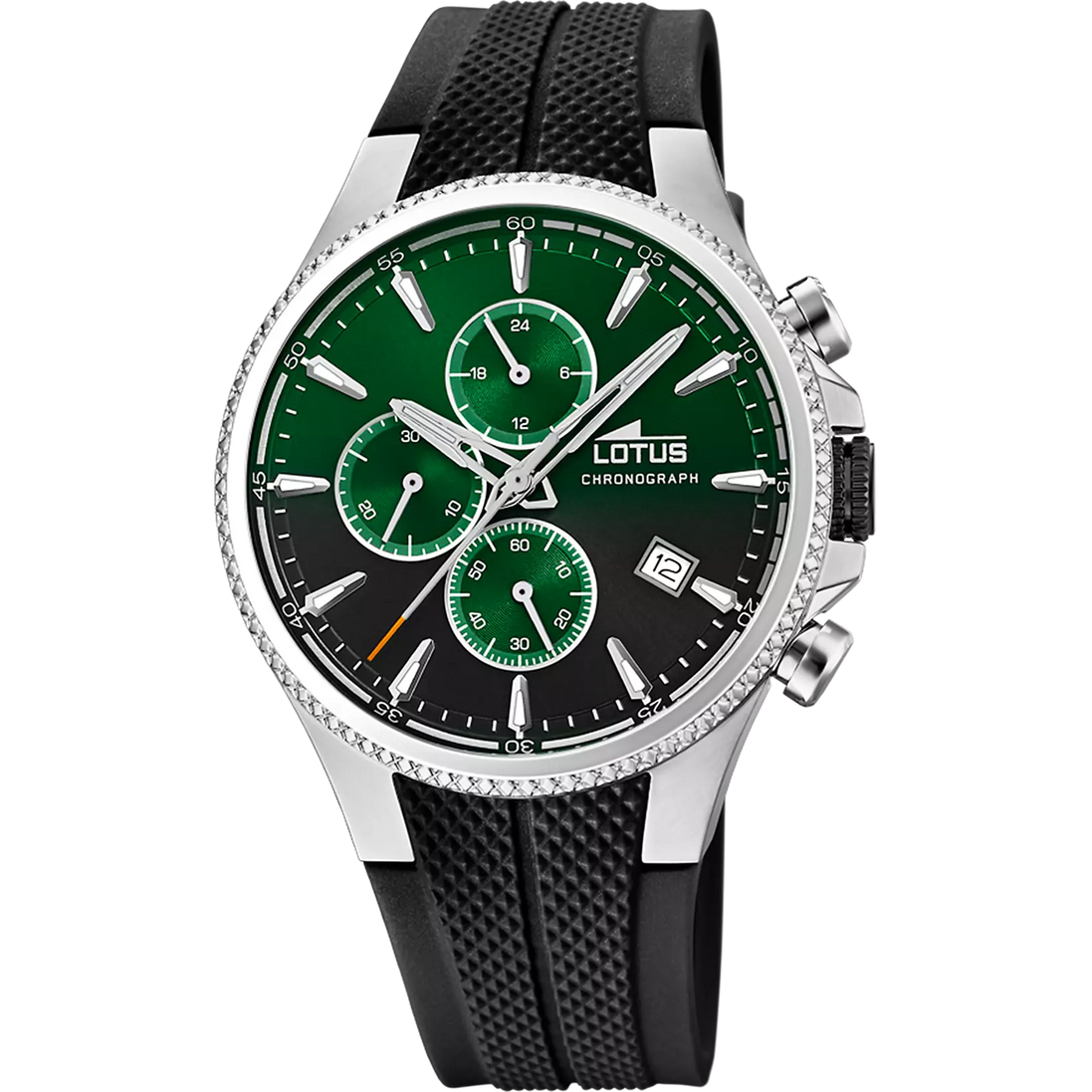 OROLOGIO LOTUS 18621/A VERDE CINGHIA GOMMA, UOMO
