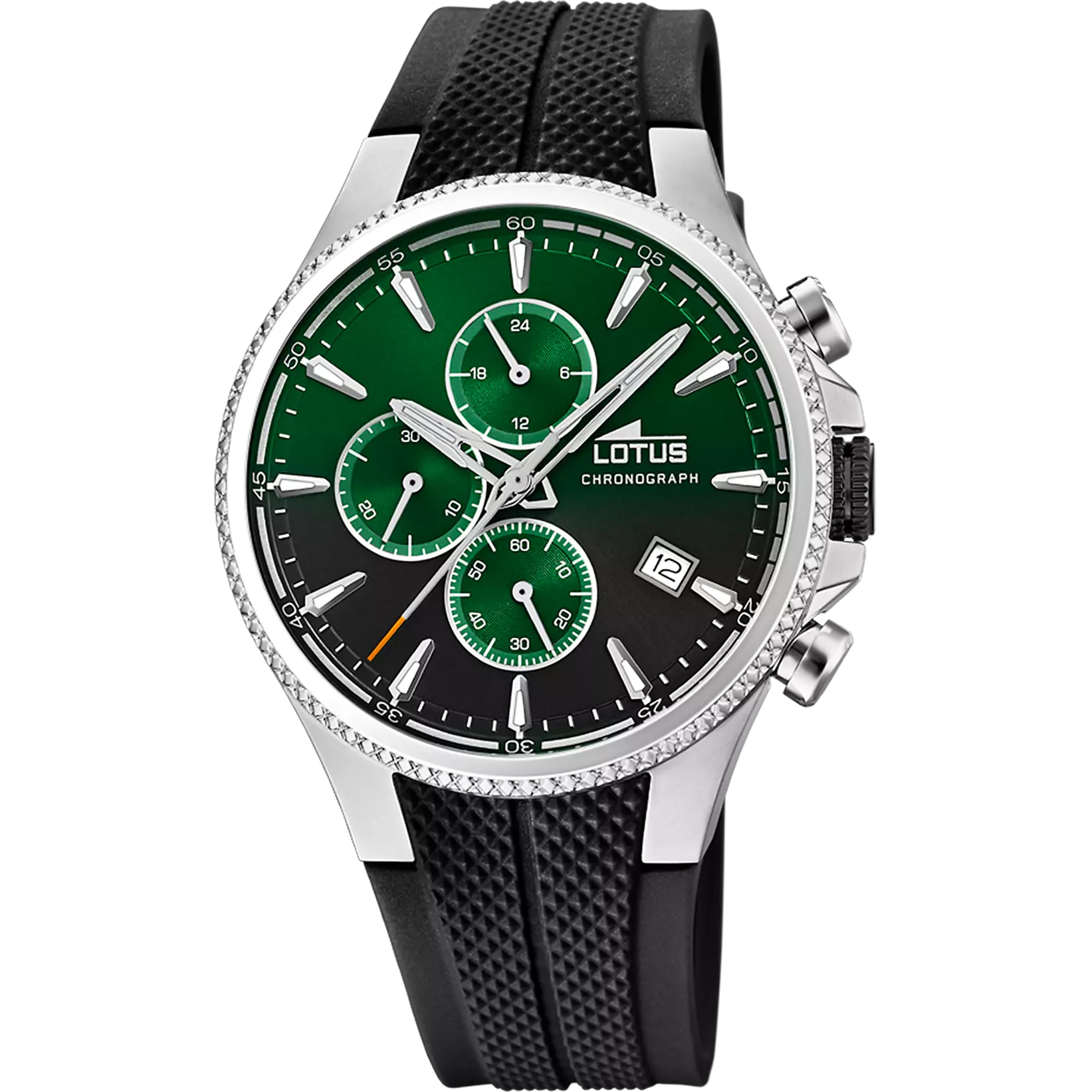 OROLOGIO LOTUS 18621/A VERDE CINGHIA GOMMA, UOMO