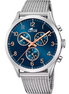 OROLOGIO LOTUS MINIMALIST 18637/3 AZZURO BRACCIALE IN ACIAIO, UOMO