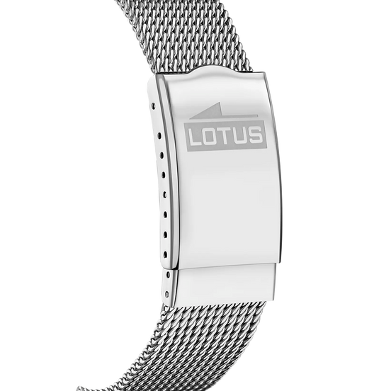 OROLOGIO LOTUS MINIMALIST 18637/3 AZZURO BRACCIALE IN ACIAIO, UOMO