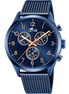 Lotus Minimalist orologio 43mm uomo azzurro bracciale in acciaio 18638/1