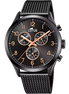 Lotus Minimalist orologio 43mm uomo nero bracciale in acciaio 18639/1