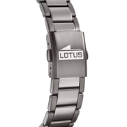 OROLOGIO LOTUS CHRONO 18686/2 NERO BRACCIALE IN ACIAIO, UOMO