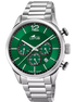 LOTUS - OROLOGIO  CHRONO 18688/4 VERDE CINGHIA ACCIAIO INOSSIDABILE 316L