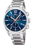 OROLOGIO LOTUS CHRONO 18690/2 AZZURO BRACCIALE IN ACIAIO, UOMO