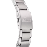 OROLOGIO LOTUS CHRONO 18690/2 AZZURO BRACCIALE IN ACIAIO, UOMO