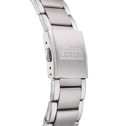 OROLOGIO LOTUS CHRONO 18690/2 AZZURO BRACCIALE IN ACIAIO, UOMO