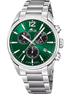 LOTUS - OROLOGIO CHRONO 18690/4 VERDE CINGHIA ACCIAIO INOSSIDABILE 316L