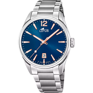 Lotus Chrono orologio 42mm uomo bracciale in acciaio 18692/2