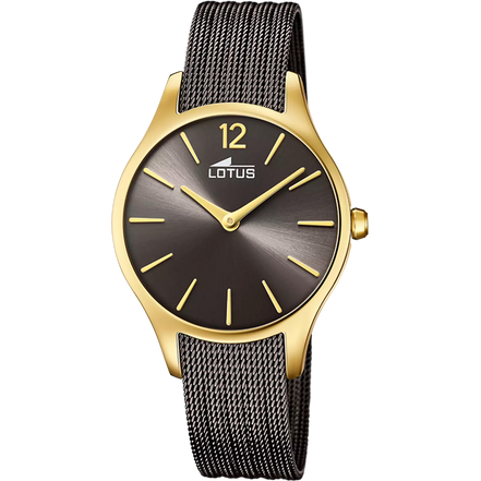 Lotus Bliss orologio donna nero bracciale in acciaio 32mm 18750/1