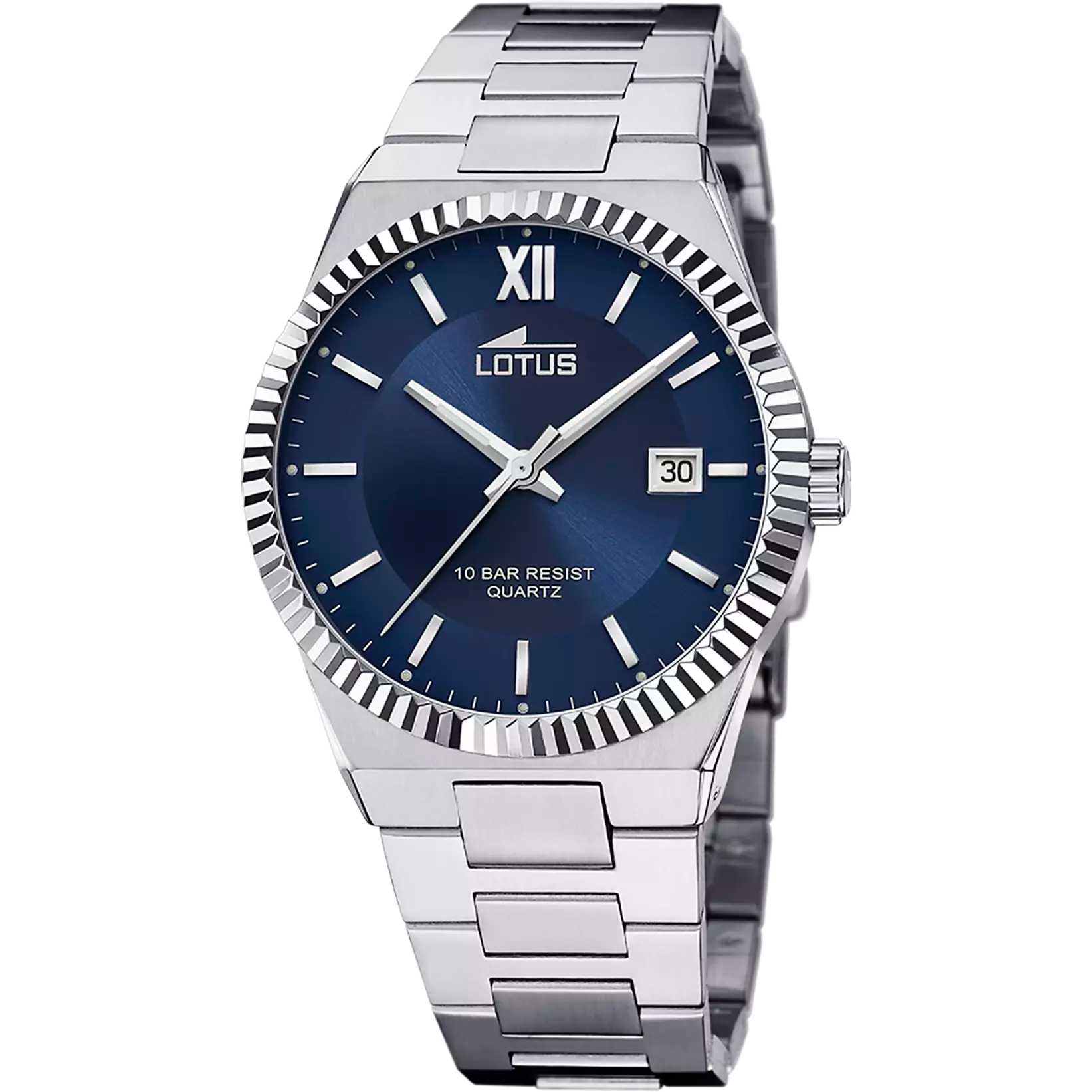 OROLOGIO LOTUS 18835/2 AZZURO CINGHIA ACCIAIO INOSSIDABILE 316L, UOMO