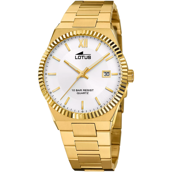 LOTUS - OROLOGIO 18837/1 SILVER CINGHIA ACCIAIO INOSSIDABILE 316L