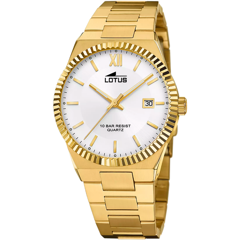 LOTUS - OROLOGIO 18837/1 SILVER CINGHIA ACCIAIO INOSSIDABILE 316L