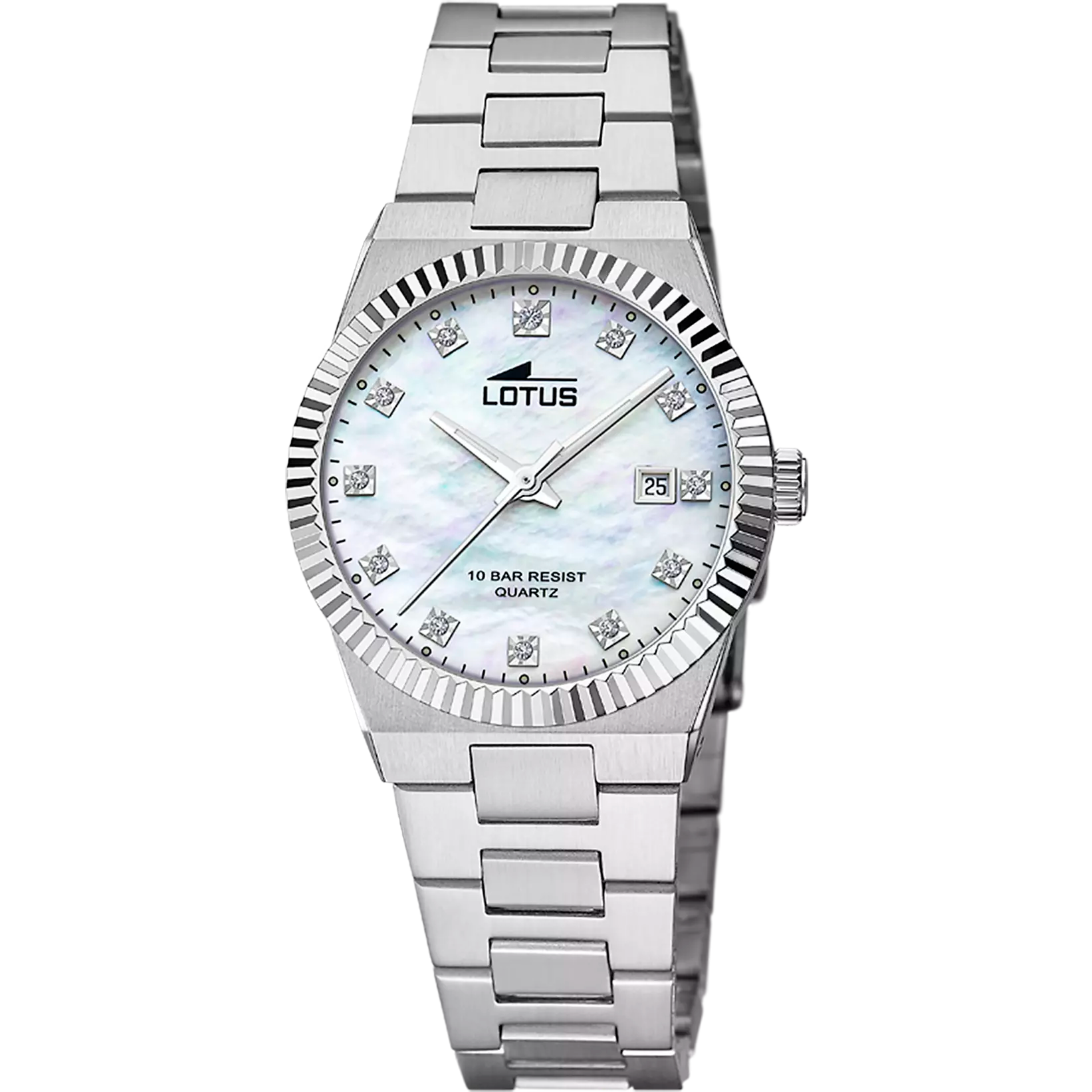 OROLOGIO LOTUS 18838/1 CREMA CINGHIA ACCIAIO INOSSIDABILE 316L, DONNA