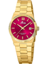 Lotus Orologio Acciaio Gold Solo Tempo Quadrante Bordeaux SKU LOT188402