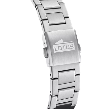 Lotus Orologio 18847/1 Acciaio Cronografo Quadrante Silver