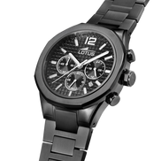 OROLOGIO LOTUS 18849/1 NERO CINGHIA ACCIAIO INOSSIDABILE 316L, UOMO