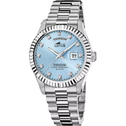 OROLOGIO LOTUS 18854/9 AZZURO CINGHIA ACCIAIO INOSSIDABILE 316L, UOMO
