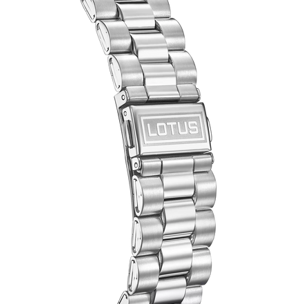 OROLOGIO LOTUS 18854/9 AZZURO CINGHIA ACCIAIO INOSSIDABILE 316L, UOMO