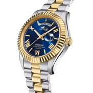 OROLOGIO LOTUS 18855/2 AZZURO CINGHIA ACCIAIO INOSSIDABILE 316L, UOMO