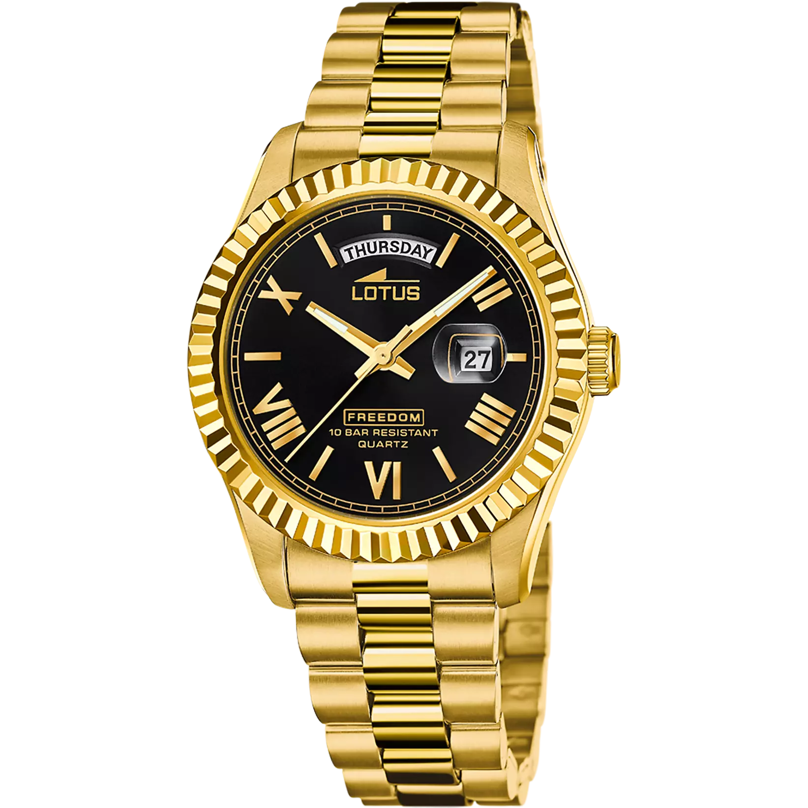 LOTUS - OROLOGIO  18857/4 NERO CINGHIA ACCIAIO INOSSIDABILE 316L